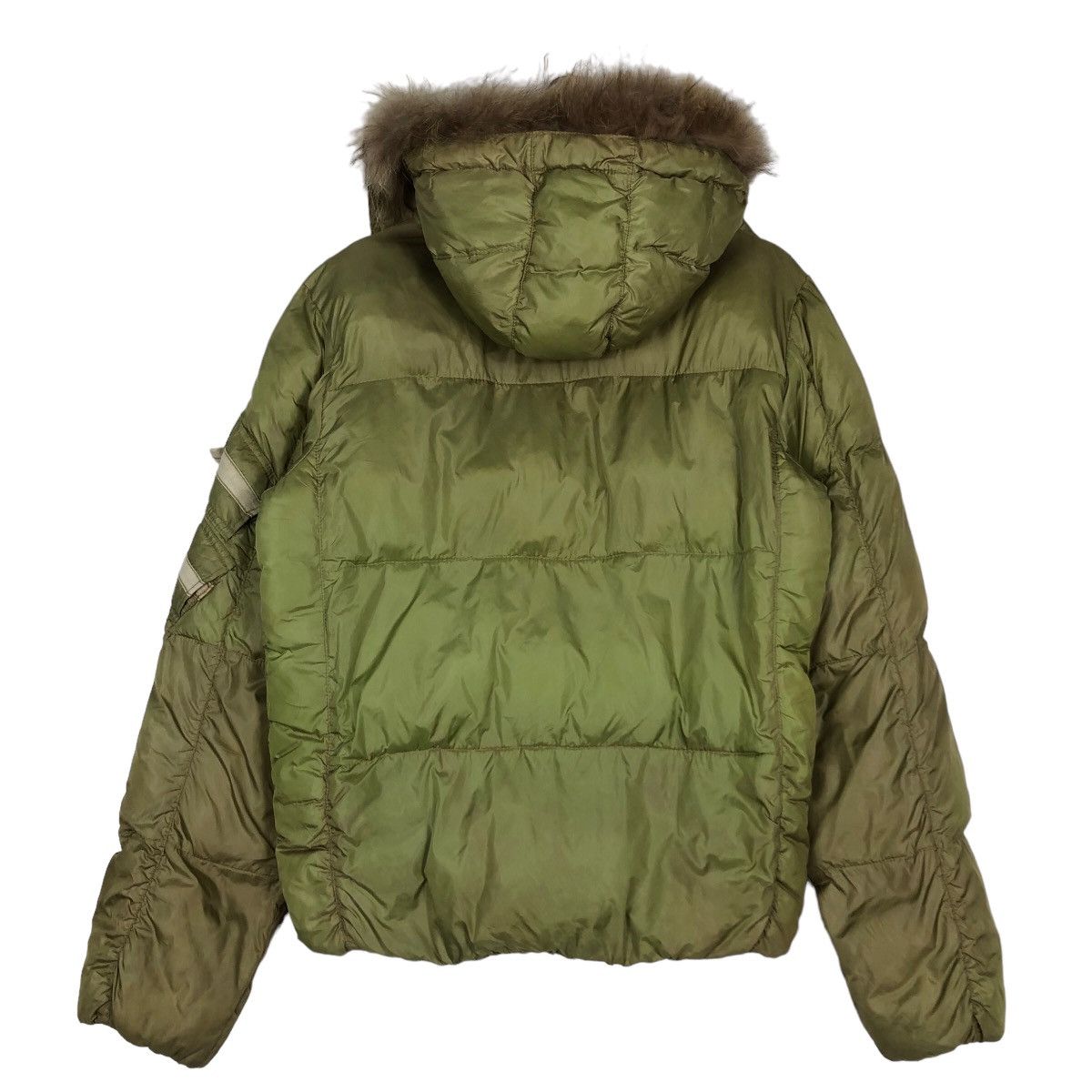 Avirex 🔥Vintage Bomber Jacket Puffer Down Avirex Varsity Mink Fur Size US M / EU 48-50 / 2 - 8 Thumbnail