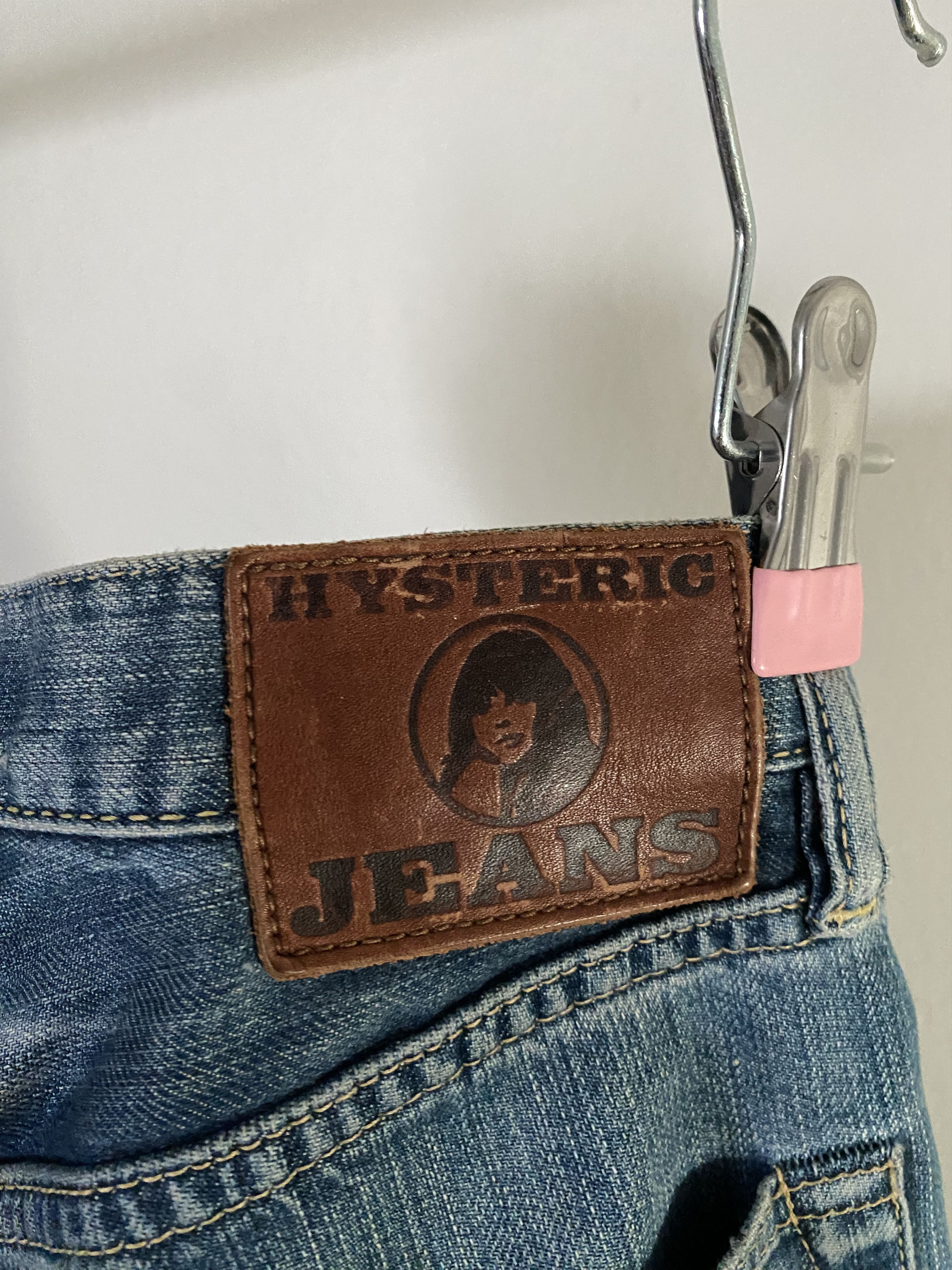 Hysteric Glamour studded pocket jeans, view 5