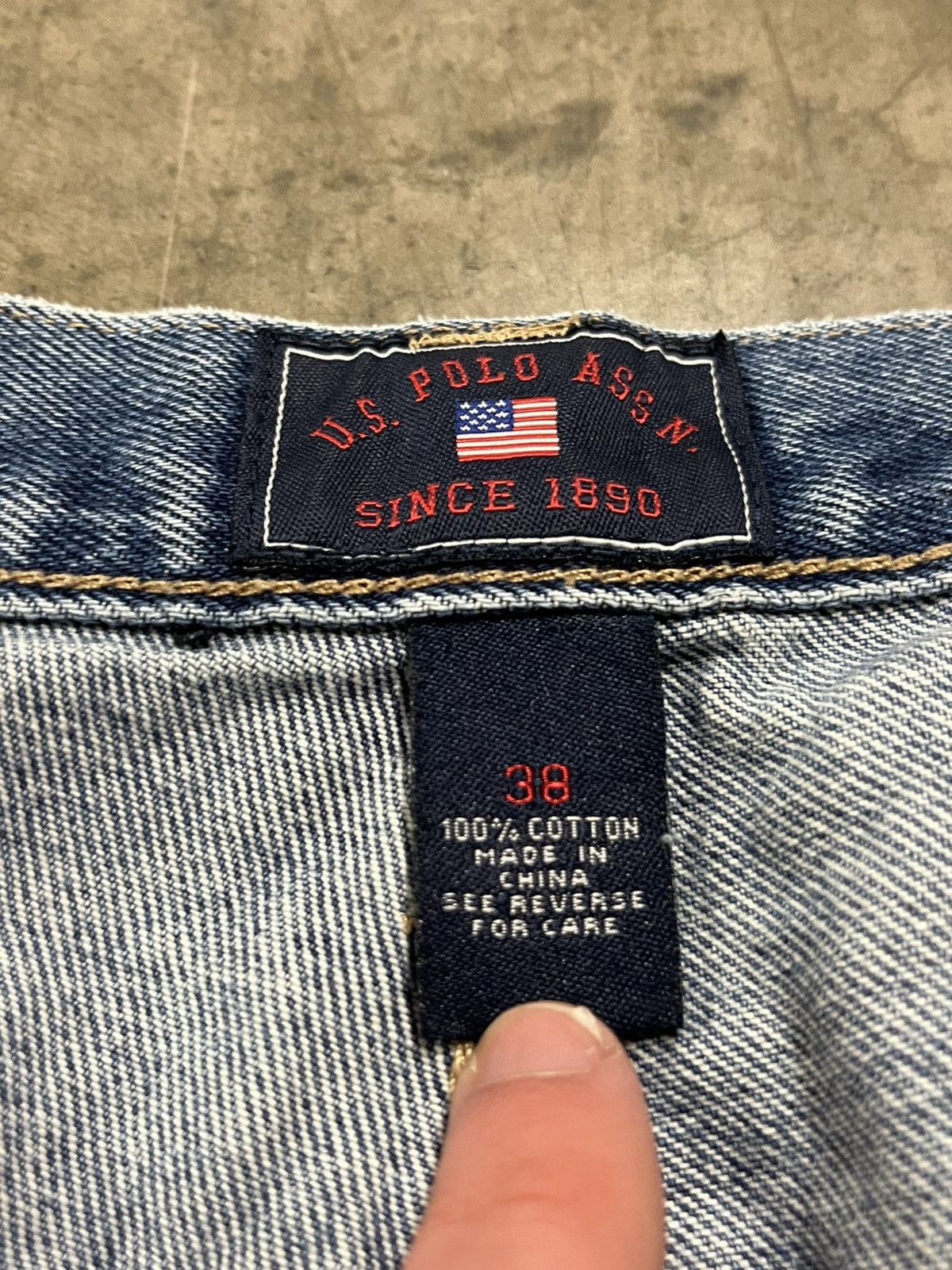 Vintage Jorts y2k baggy fit carpenter cargo polo assn streetwea Size US 38 / EU 54 - 9 Thumbnail