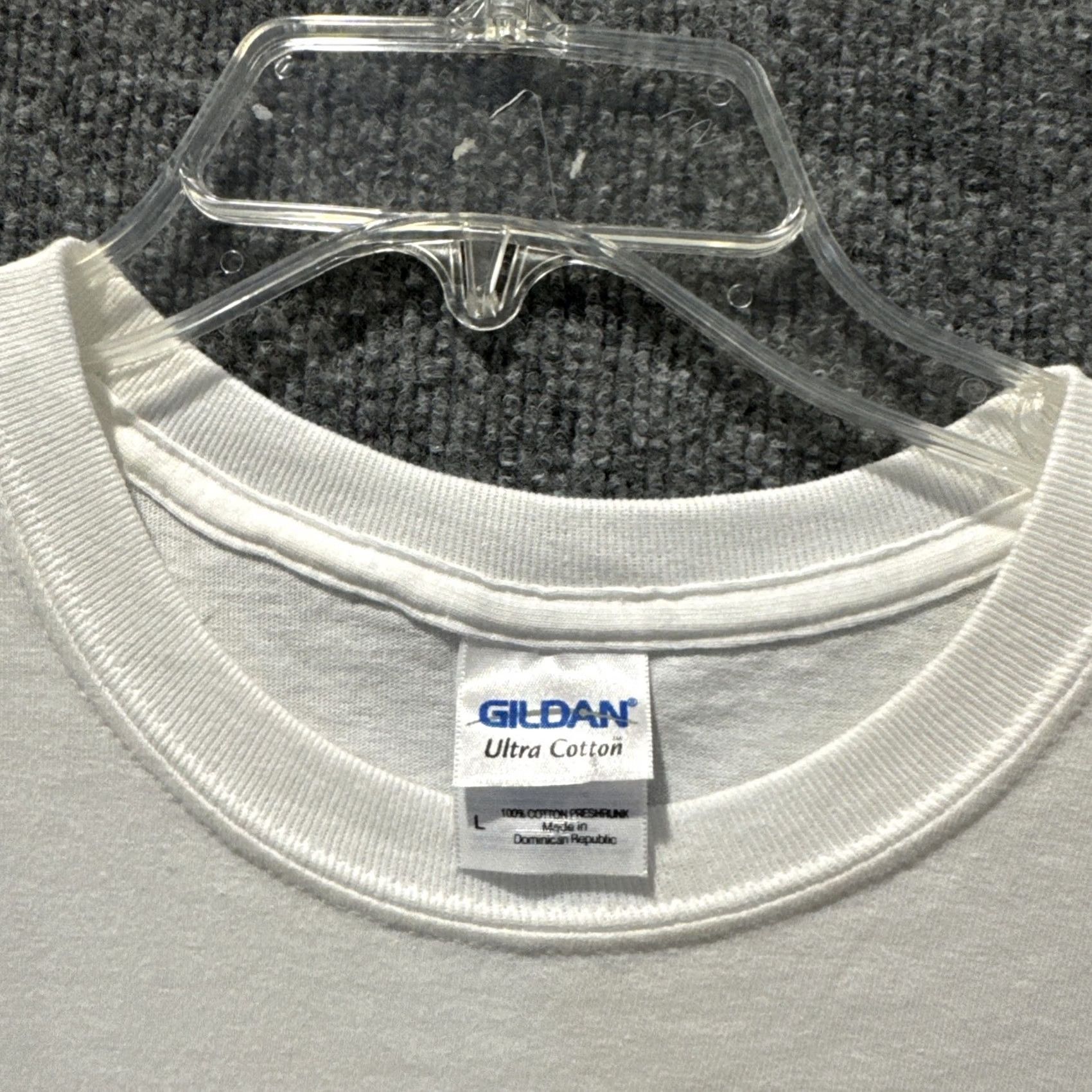 Gildan See Dick See Jane If Your Going To Be Sexually Active Use A Condom STD T-Shirt White L Men Size US L / EU 52-54 / 3 - 3 Thumbnail