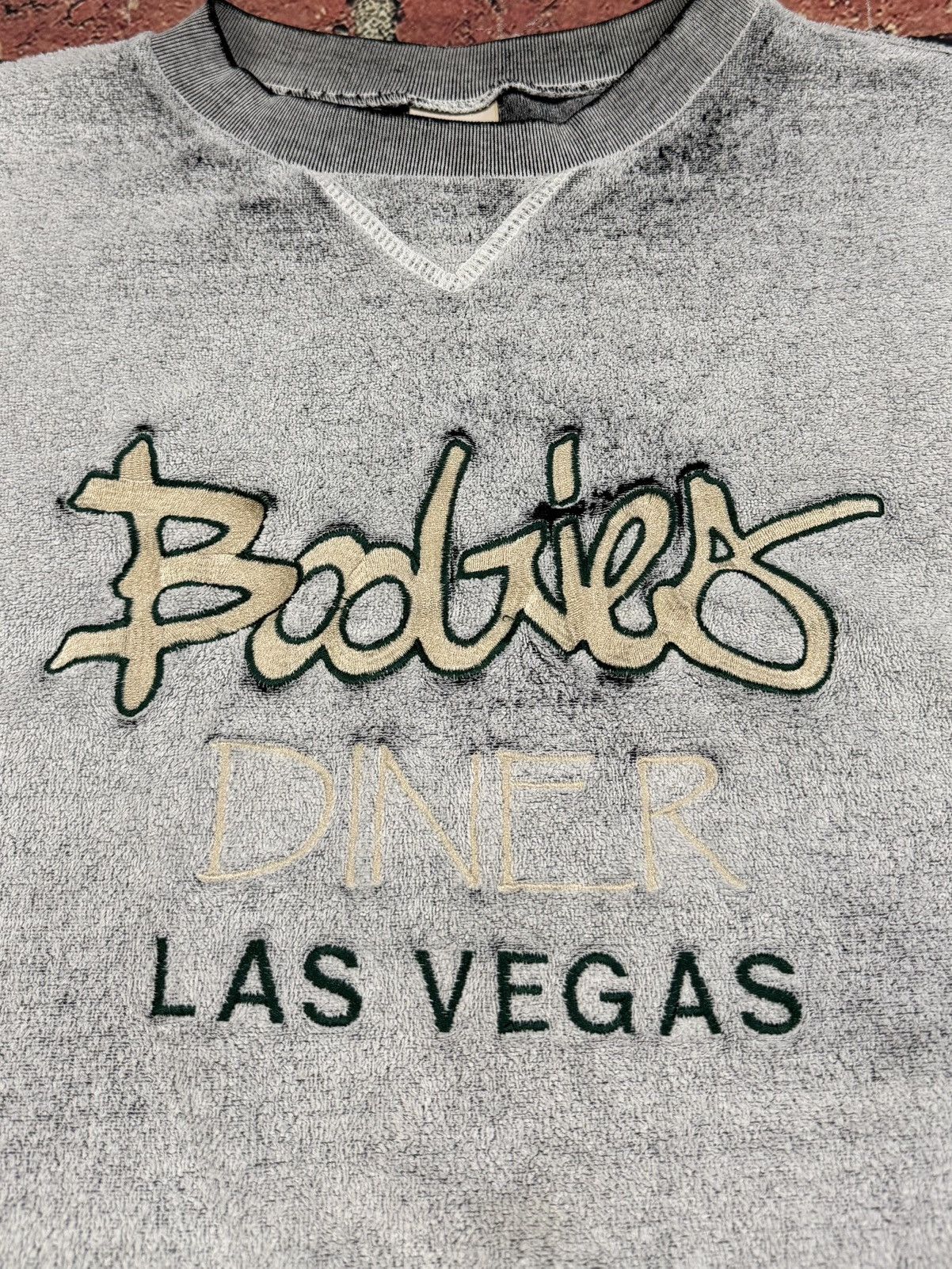Other Vintage Boogie's Diner Las Vegas French Terry Sweatshirt 90s Size US M / EU 48-50 / 2 - 6 Thumbnail
