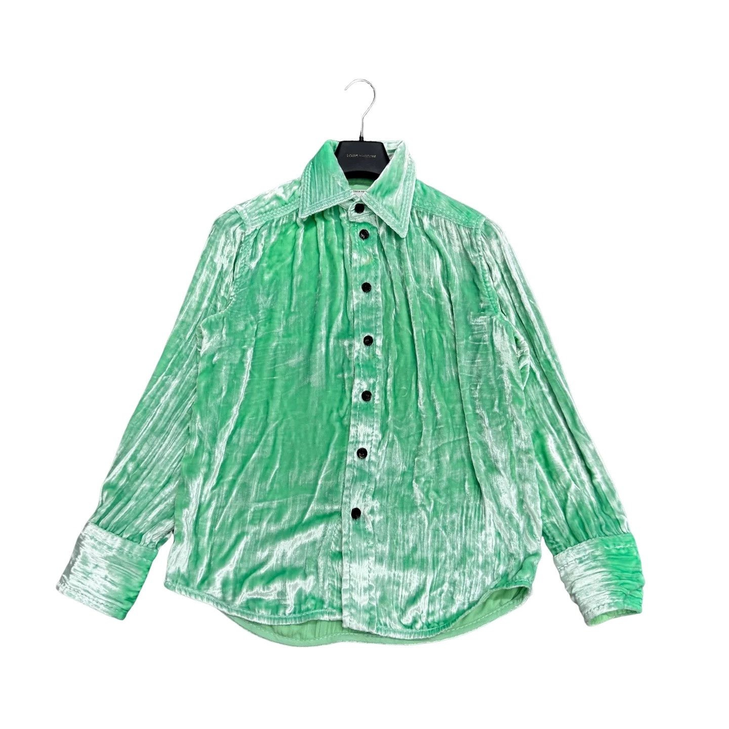 Bottega Veneta Bottega Veneta Velvet Shirt Size XXS Size US XXS / EU 40 - 1 Thumbnail