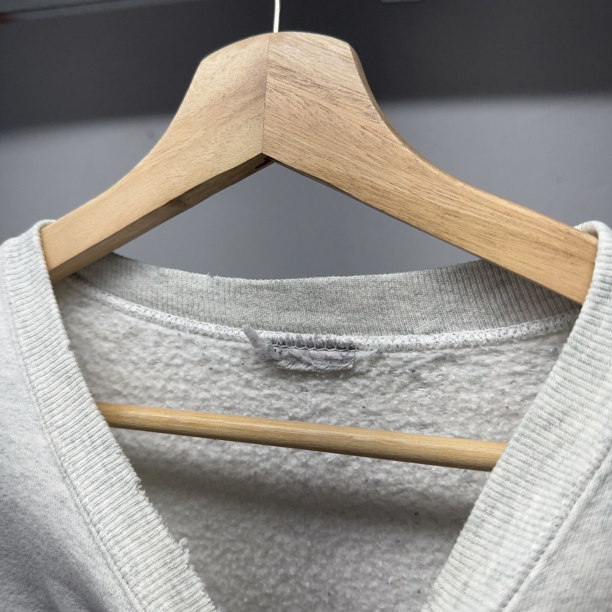 Vintage 90s Thrashed Faded Distressed Tommy Sweatshirt ERD Grunge Size US XXL / EU 58 / 5 - 4 Thumbnail