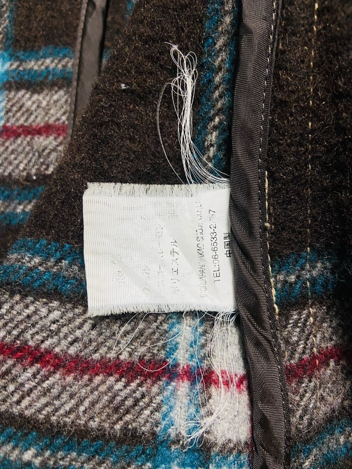 Japanese Brand Kapital Inspire - Nine Ten Plus Double Breasted Wool Jacket Size S / US 4 / IT 40 - 12 Thumbnail