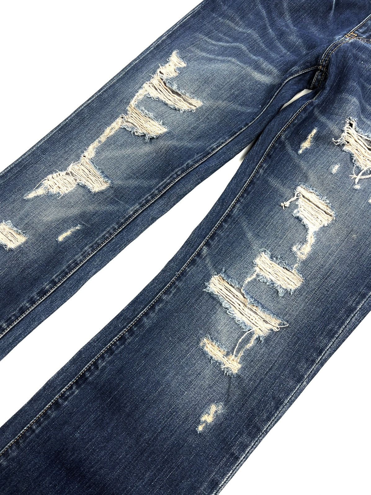 Christian Audigier Christian Audigier Limited Edition Faded Jeans Women’s Y2K Size 30" / US 8 / IT 44 - 8 Thumbnail
