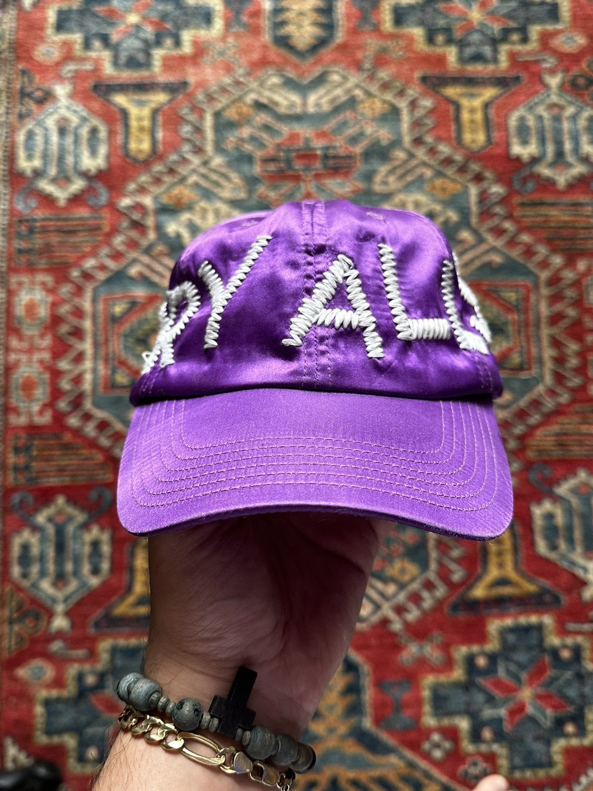 Human Made Human Made x CPFM Purple Dry alls satin baseball hat 