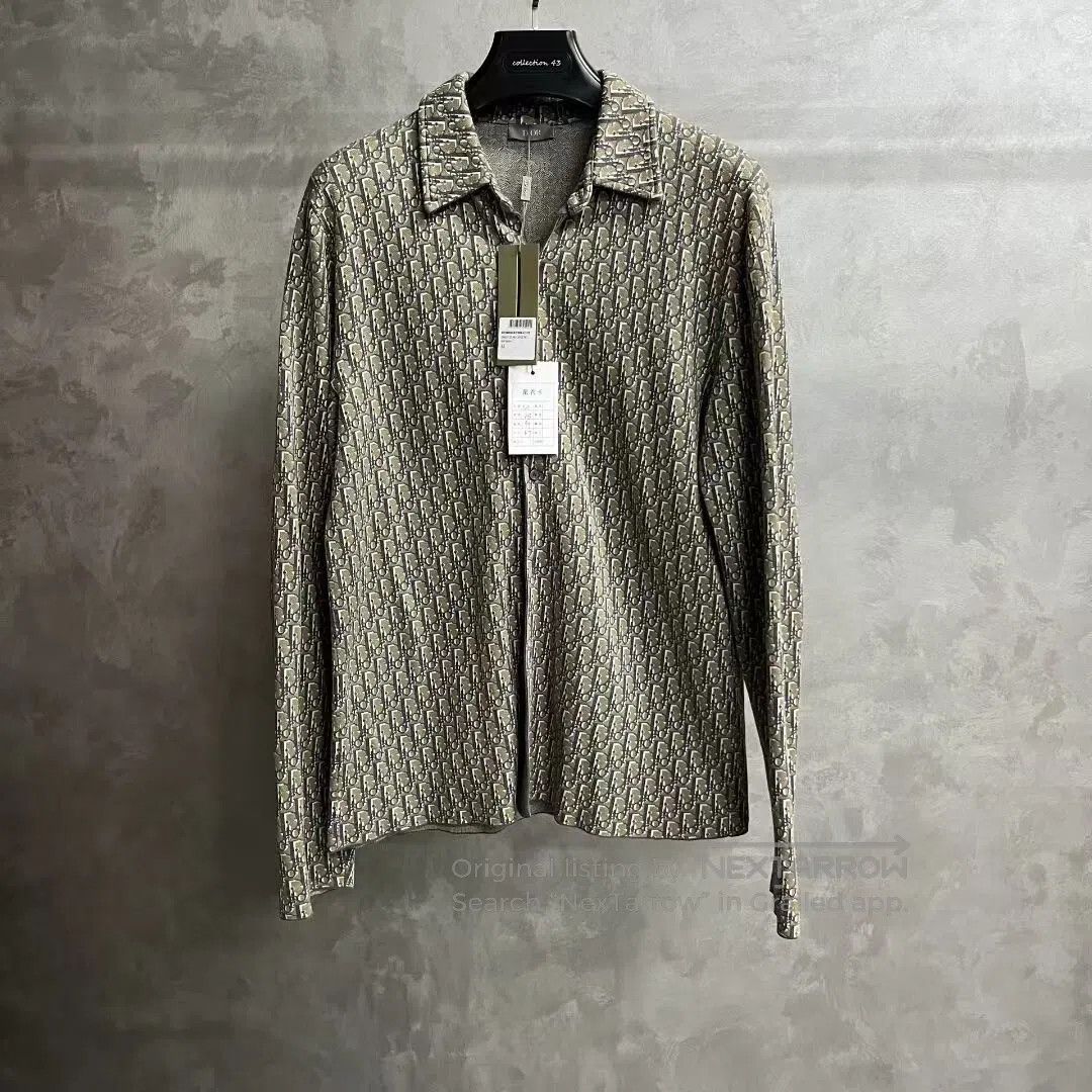 Dior Dior Full-print classic long-sleeved shirt| Size US S / EU 44-46 / 1 - 1 Thumbnail