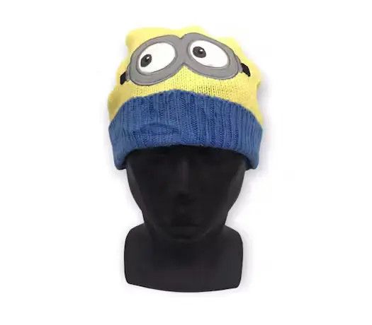 image of Cartoon Network x Hat Despicable Me Minion Beanie Hat, Men's
