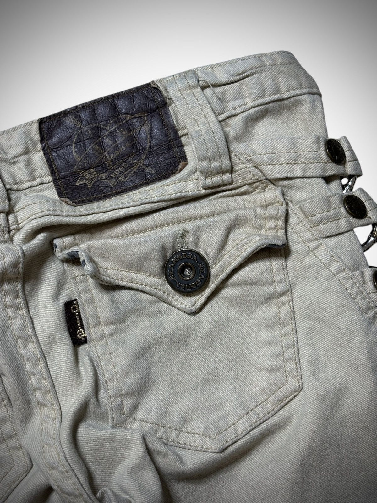 If Six Was Nine 2000’s D.I.A Spec - Distressed Skinny Heisei-era Punk Style Size 27" / US 4 / IT 40 - 10 Thumbnail