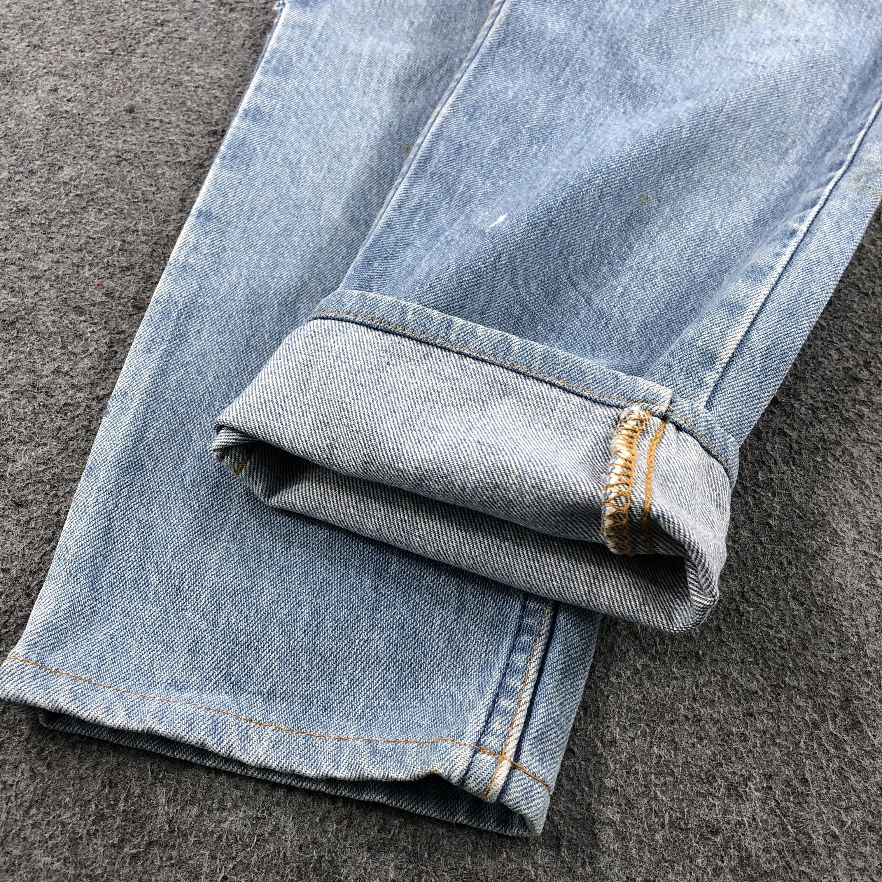 Levi's Vintage 90s Blue Wash Levis 610 Jeans-JM1405 Size US 27 - 6 Thumbnail