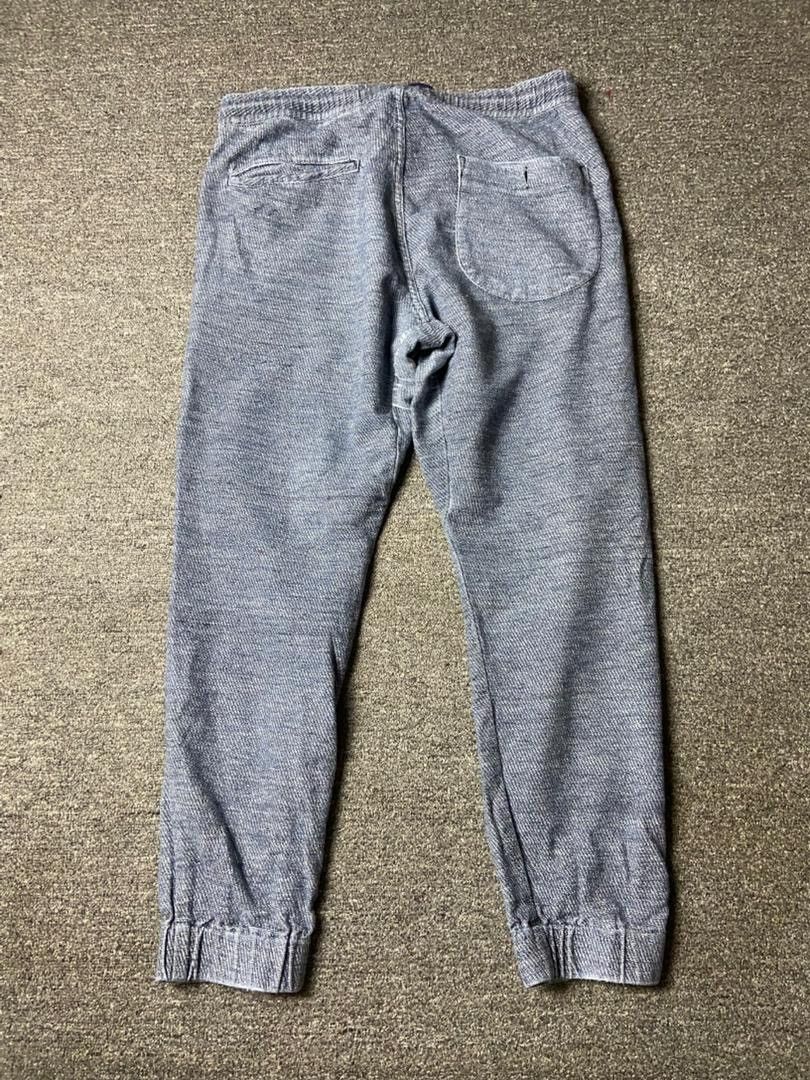 Japanese Brand The Blue Port Jogger Pants with Drawstrings (174) Size US 32 / EU 48 - 2 Thumbnail