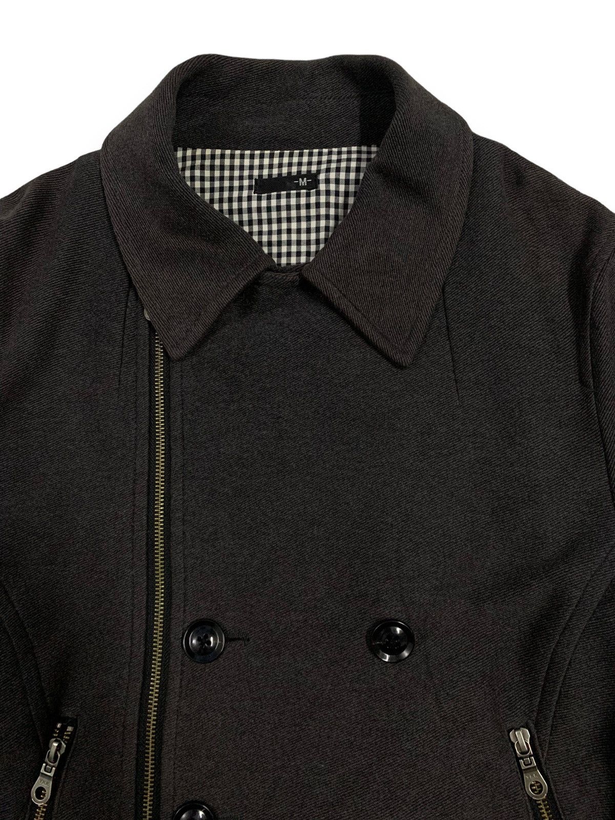 14th Addiction Japanese Brand Full Zip Double Breast Punk Biker Jacket Size US S / EU 44-46 / 1 - 6 Thumbnail
