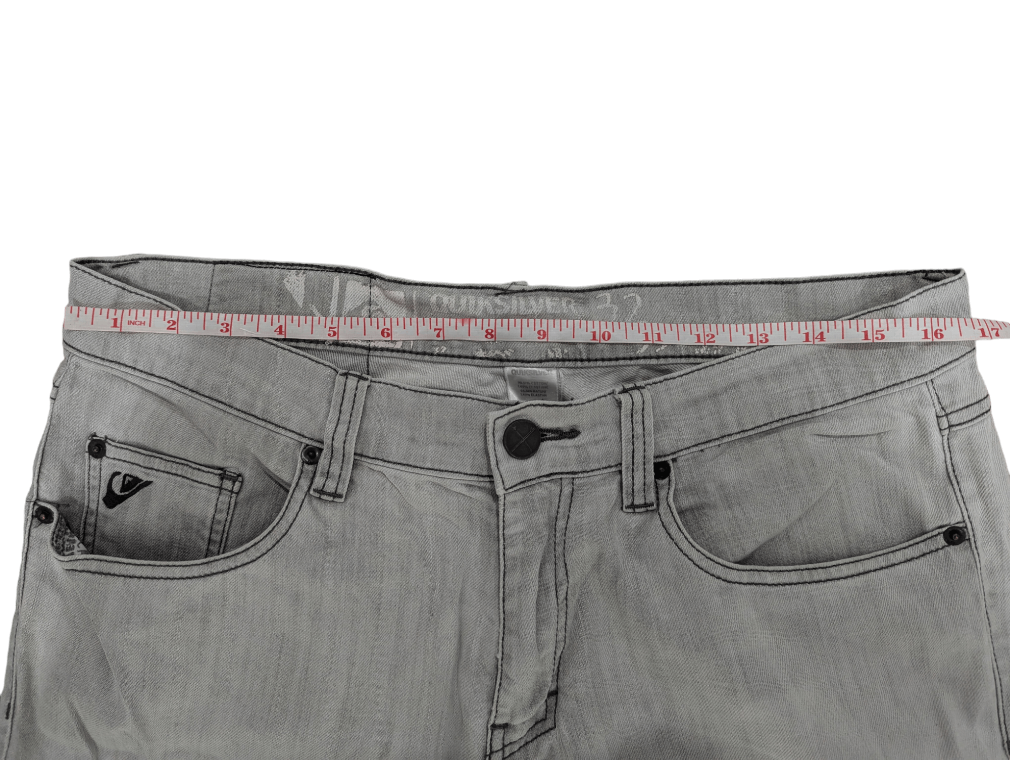 Quiksilver DISTRESSED QUIKSILVER JEANS DENIM Size US 32 / EU 48 - 7 Thumbnail