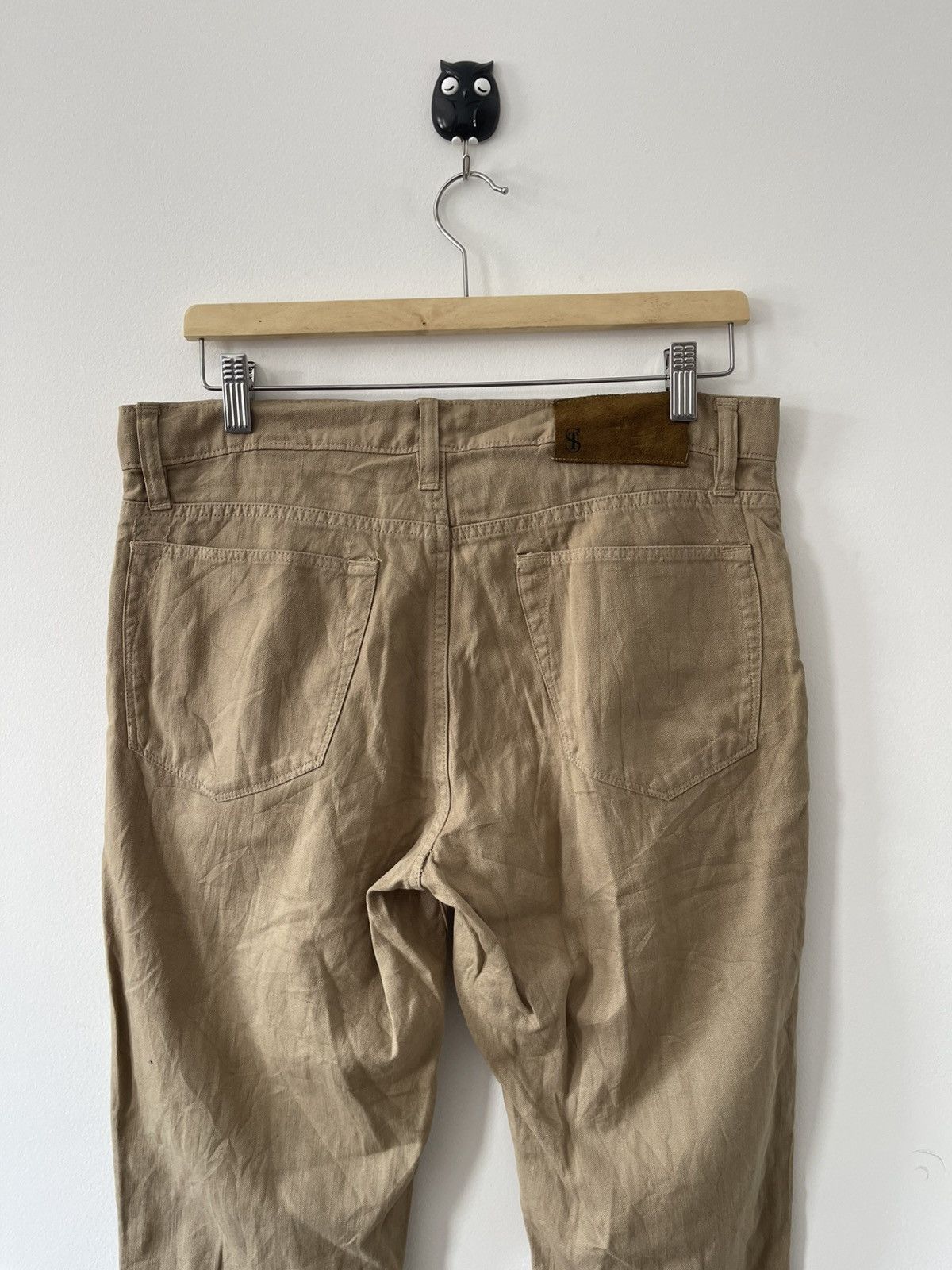 Todd Snyder TODD SNYDER Slim Fit Cotton Linen Pant Size US 30 / EU 46 - 2 Thumbnail