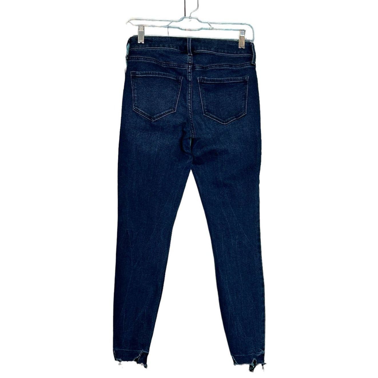Old Navy Old Navy blue super skinny mid rise ankle jeans size 0 Size 25" / US 0 / IT 36 - 2 Thumbnail