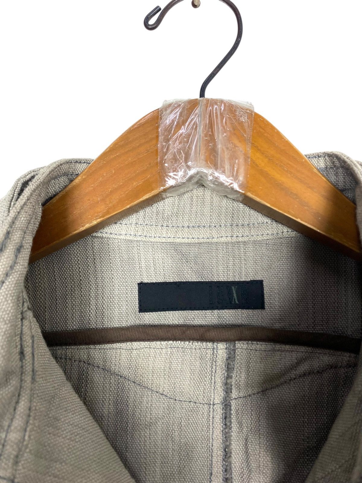Japanese Brand Rare‼️Luxxm Distressed Jacket Riri Zip Size XS / US 0-2 / IT 36-38 - 8 Thumbnail