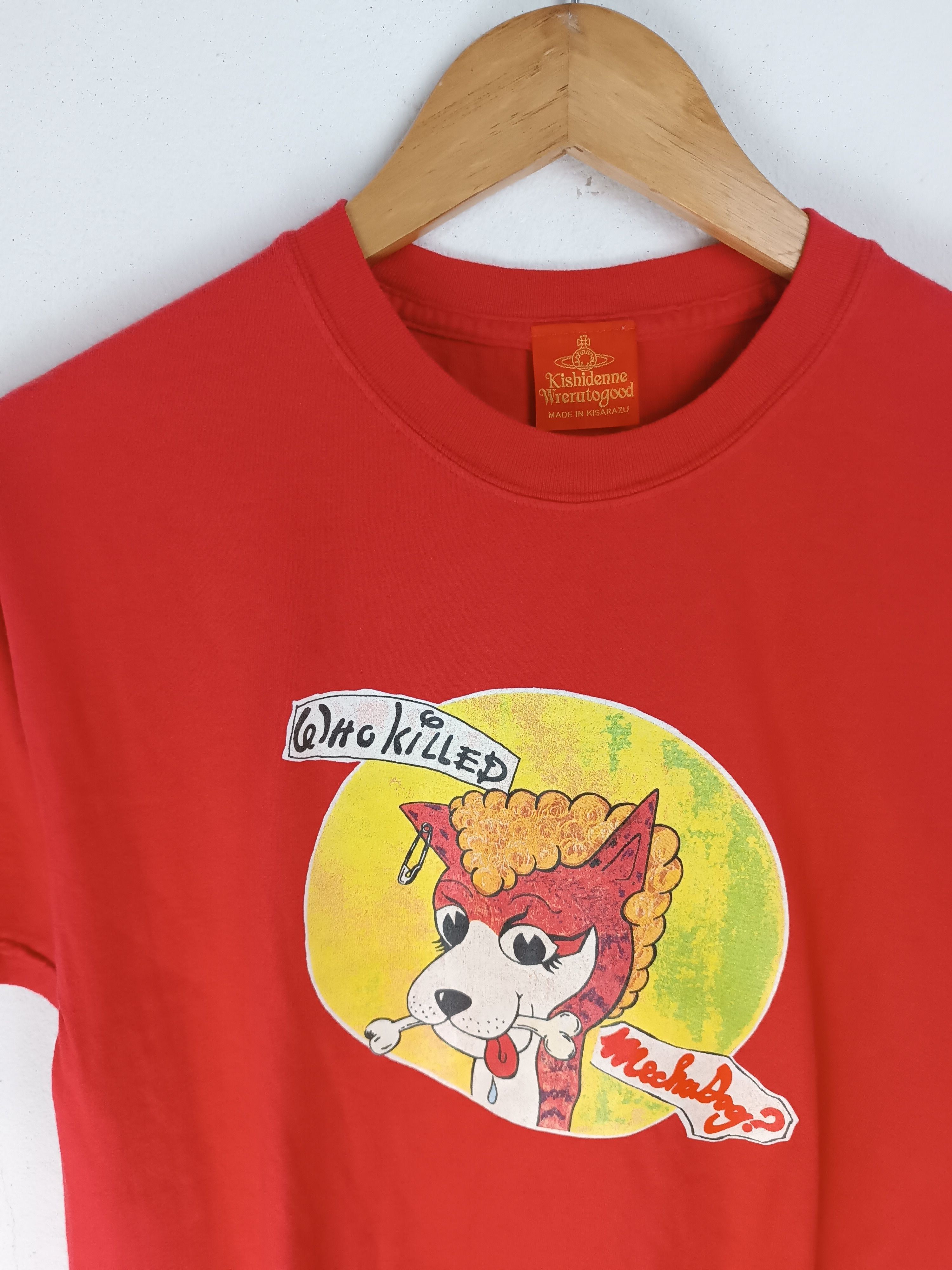 Japanese Brand VINTAGE KISHIDENNE WRERUTOGOOD WHO KILL BAMBI SEX PISTOLS Ts Size US M / EU 48-50 / 2 - 10 Thumbnail