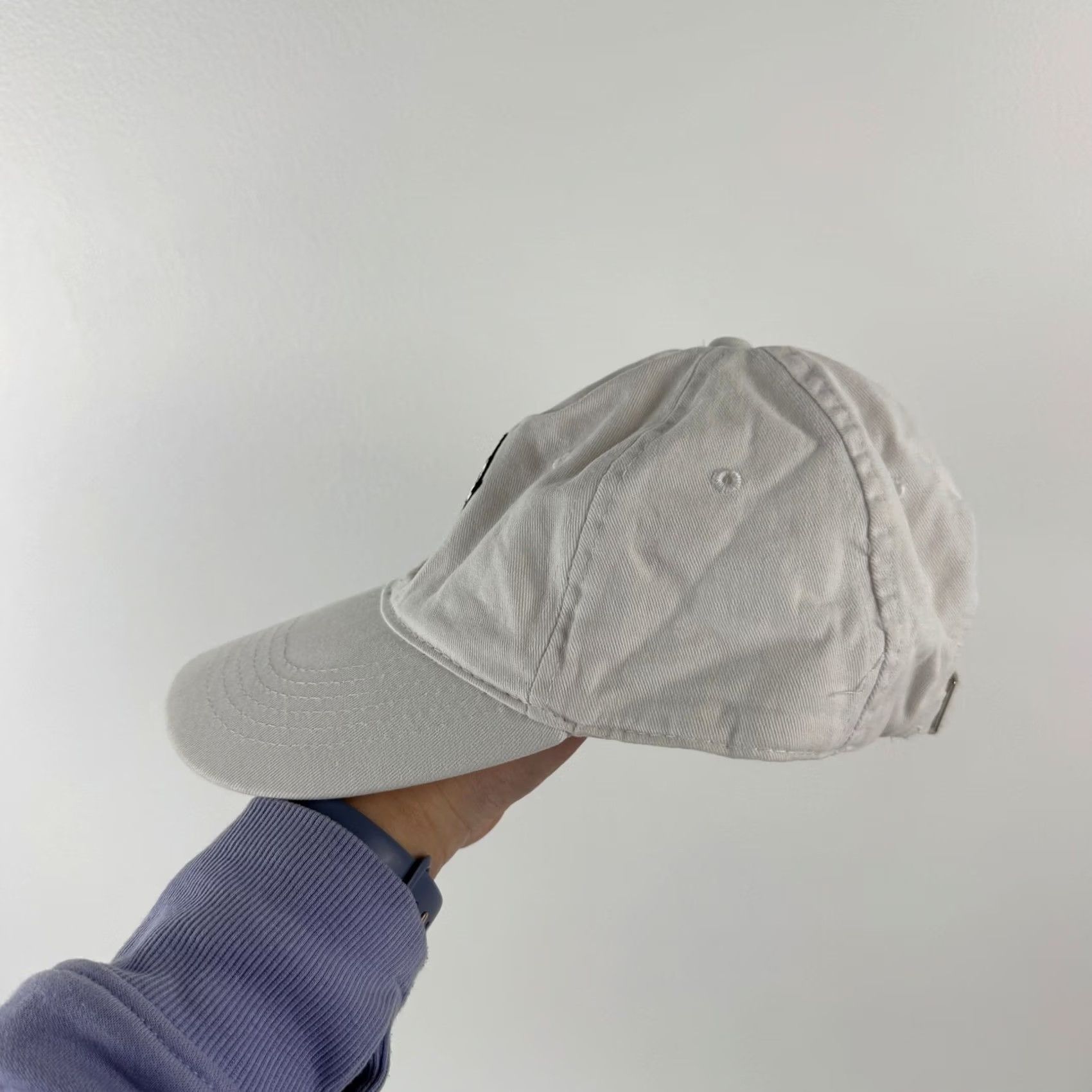 Disney Disney Mickey Mouse White Cotton Embroidered Adjustable Dad Hat Baseball Cap Size ONE SIZE - 4 Thumbnail