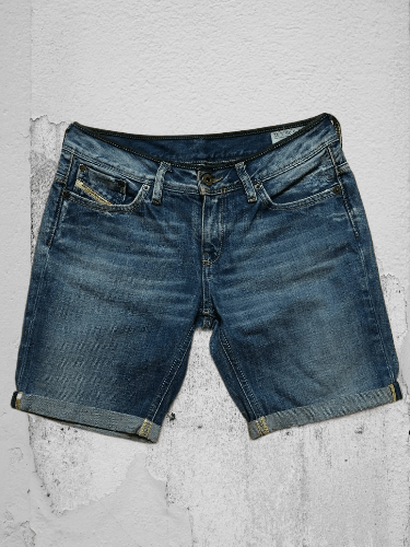 Diesel Diesel BEBEL Denim Shorts Size 28" / US 6 / IT 42 - 1 Thumbnail