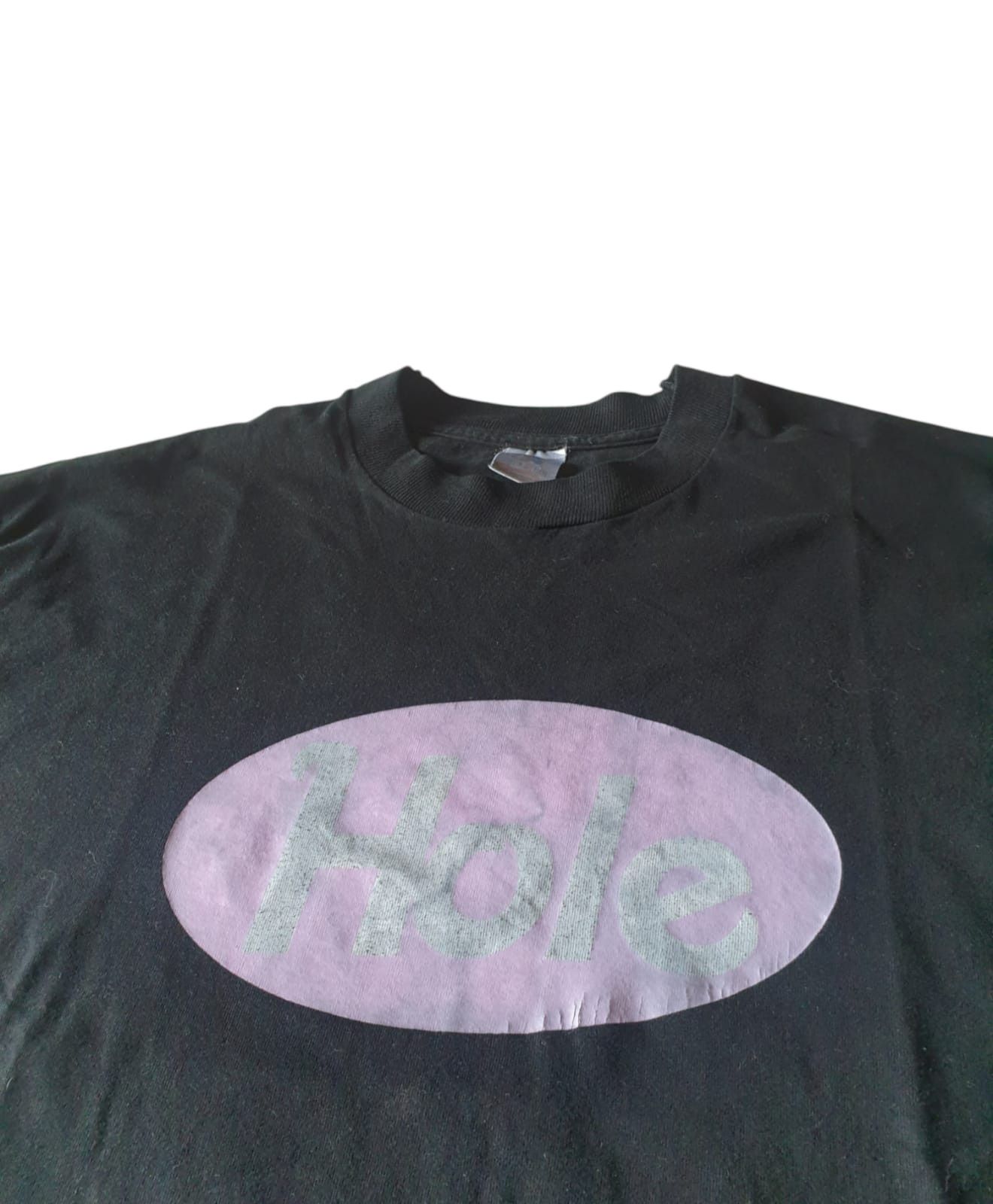Band Tees Vtg Hole 90s Black Tees Size US XL / EU 56 / 4 - 3 Thumbnail