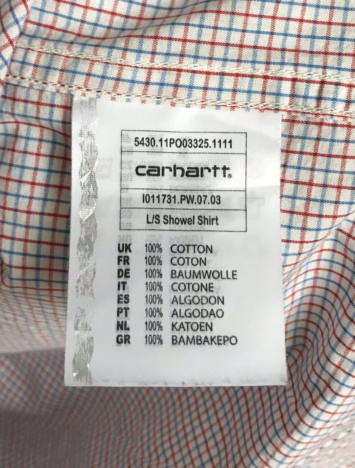 Carhartt Carhartt L/S Showel Shirt Mens S Size US S / EU 44-46 / 1 - 6 Thumbnail