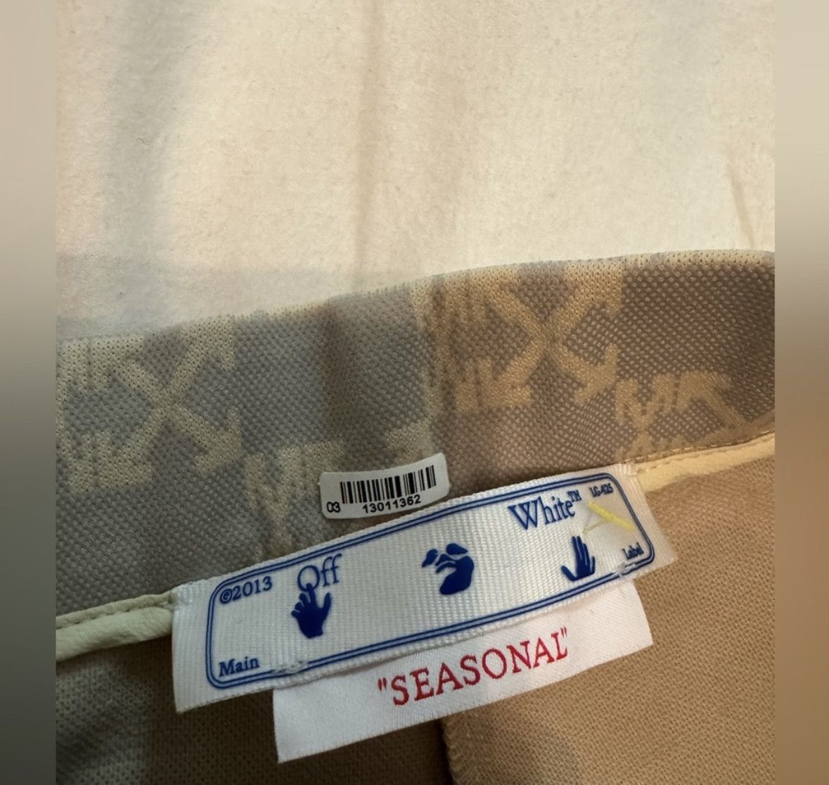 Off-White Off-White 'Light Green/Sand' Leggings Size 42" / US 20 - 4 Thumbnail