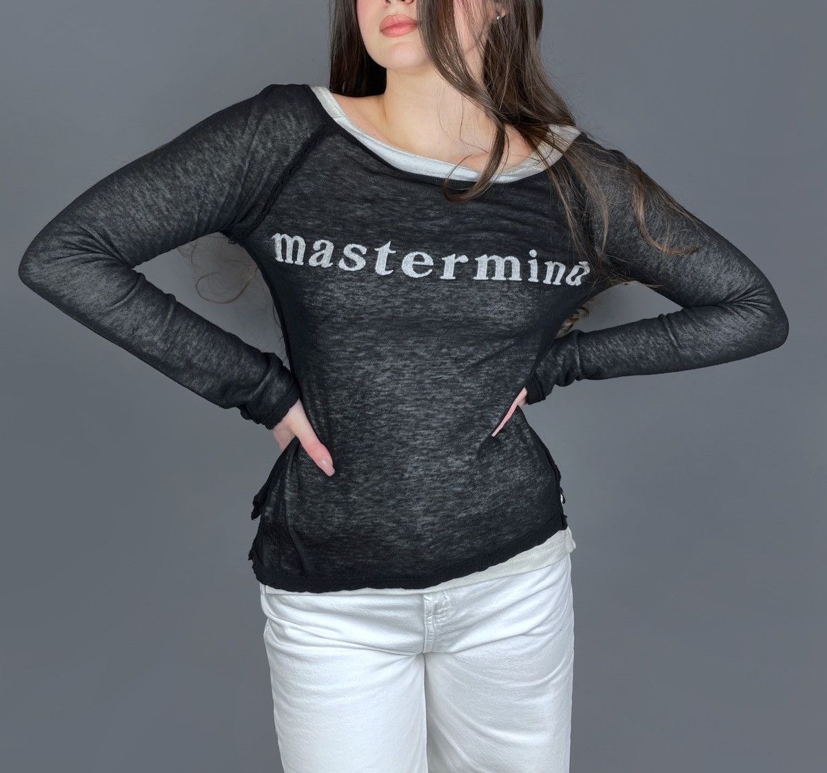 Mastermind World Mastermind Japan Double Lining Mesh Skull LS Sweater Size S Size S / US 4 / IT 40 - 9 Thumbnail