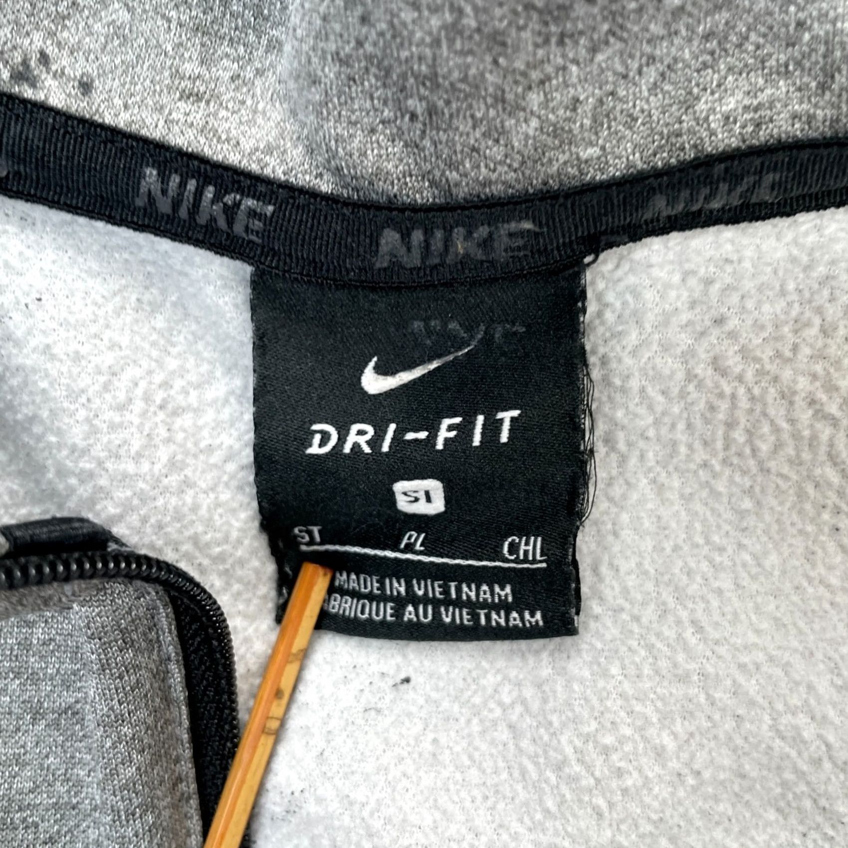 Nike Nike Sweatshirt Mens Small Gray Heather Dri Fit Fleece Lined Swoosh Quarter Zip Size US S / EU 44-46 / 1 - 3 Thumbnail