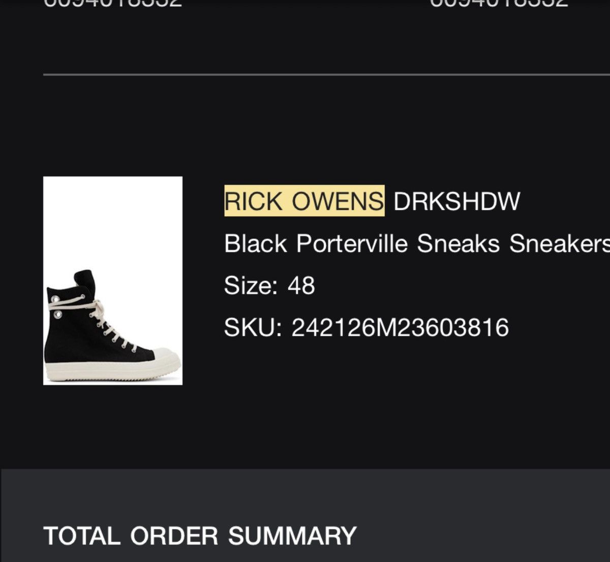 Rick Owens Rick Owen DRK Shadow Size US 13 / EU 46 - 7 Thumbnail