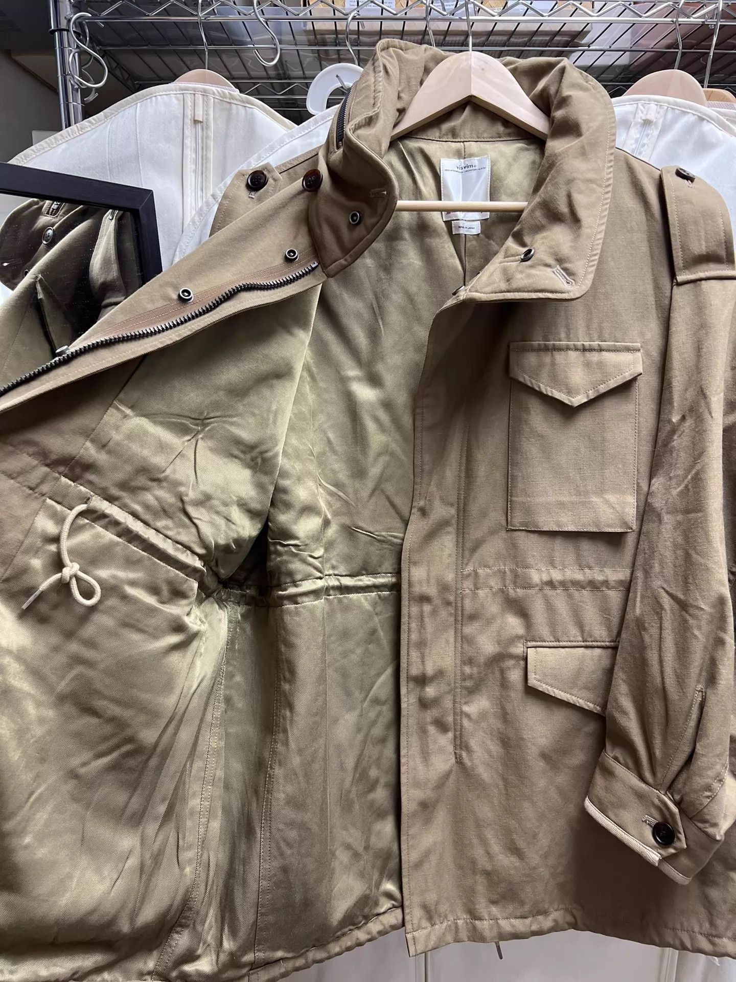 Visvim VISVIM 20SS BICKLE JKT (W/L) Wool Beige Size 1 Size US S / EU 44-46 / 1 - 6 Thumbnail