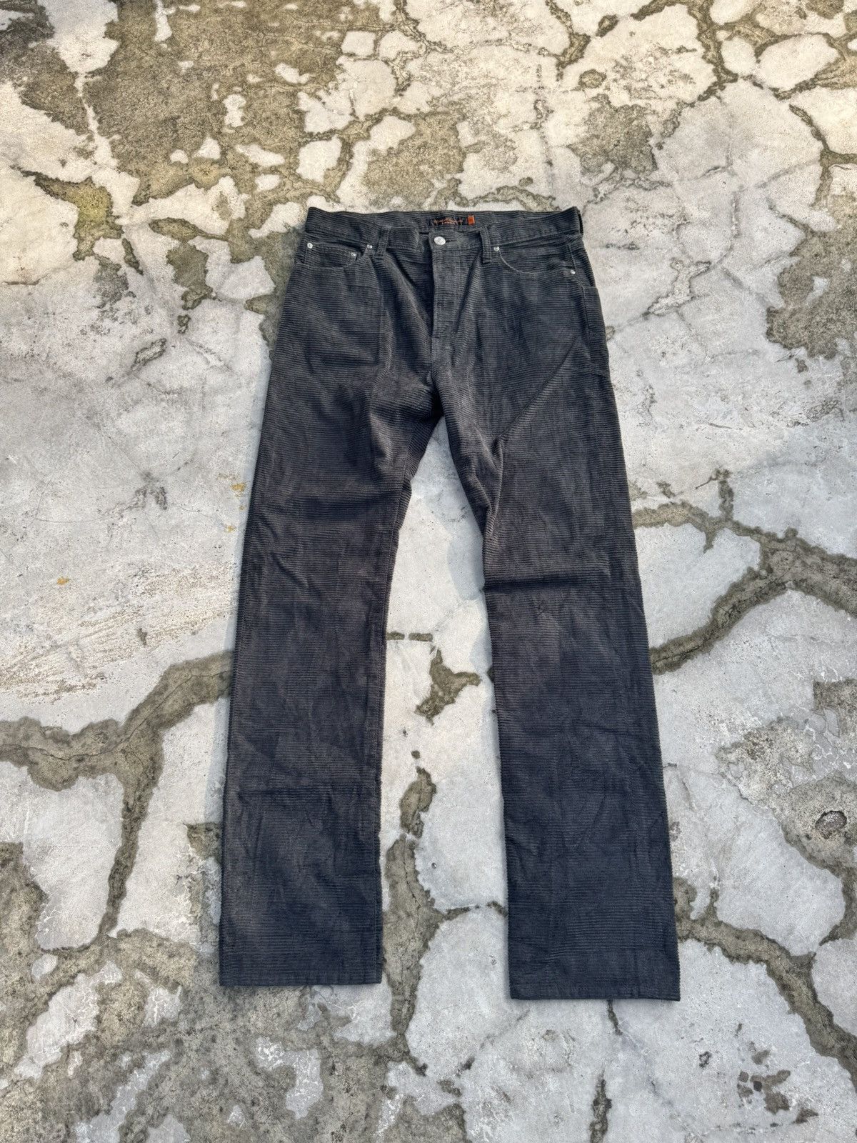 Jun Takahashi AW05 “Arts & Crafts” Horizontal Corduroy Pants Size US 31 - 1 Thumbnail