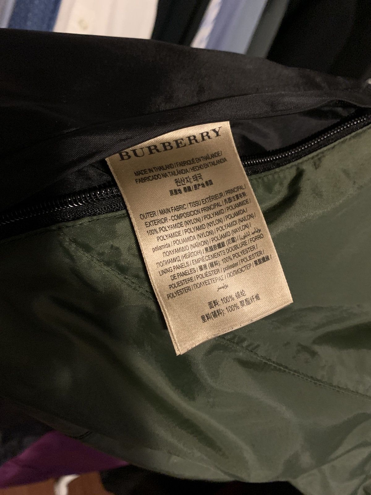 Burberry Burberry Jacket Windbreaker Size ONE SIZE - 6 Thumbnail