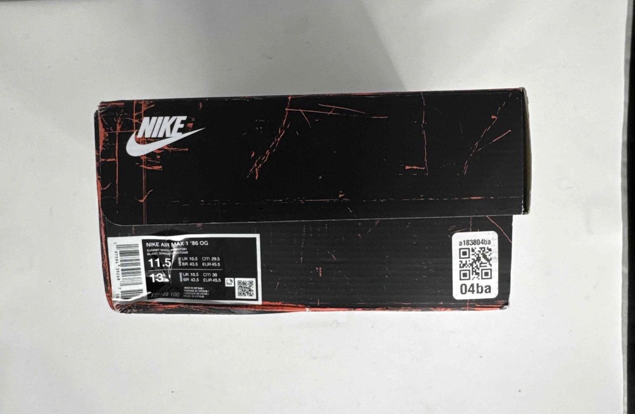 Nike Nike Air Max 1 ‘86 OG’ Big Bubble - Museum Masterpiece Size US 11.5 / EU 44-45 - 8 Thumbnail