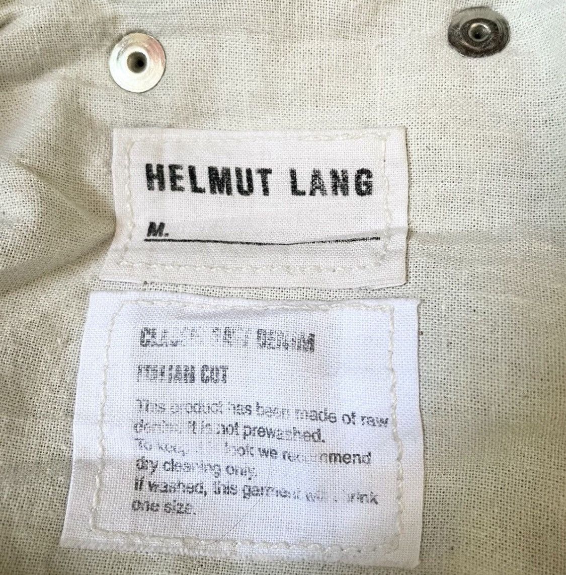 Helmut Lang Vintage helmut lang classic denim italian cut jeans Size US 27 - 4 Thumbnail