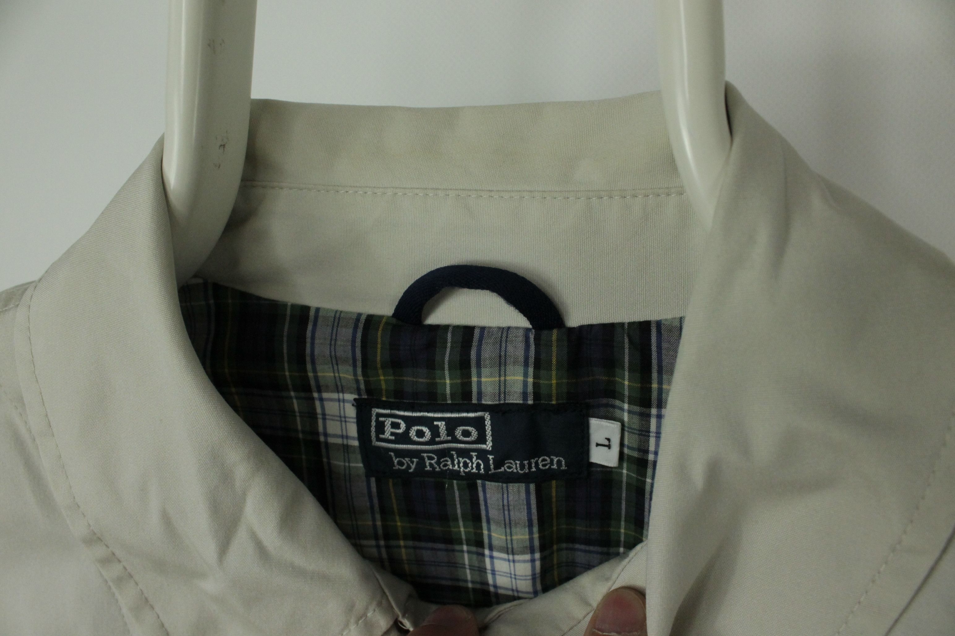 Polo Ralph Lauren Vintage Polo Ralph Lauren Beige Cotton Trench Coat Men's Size US L / EU 52-54 / 3 - 3 Thumbnail