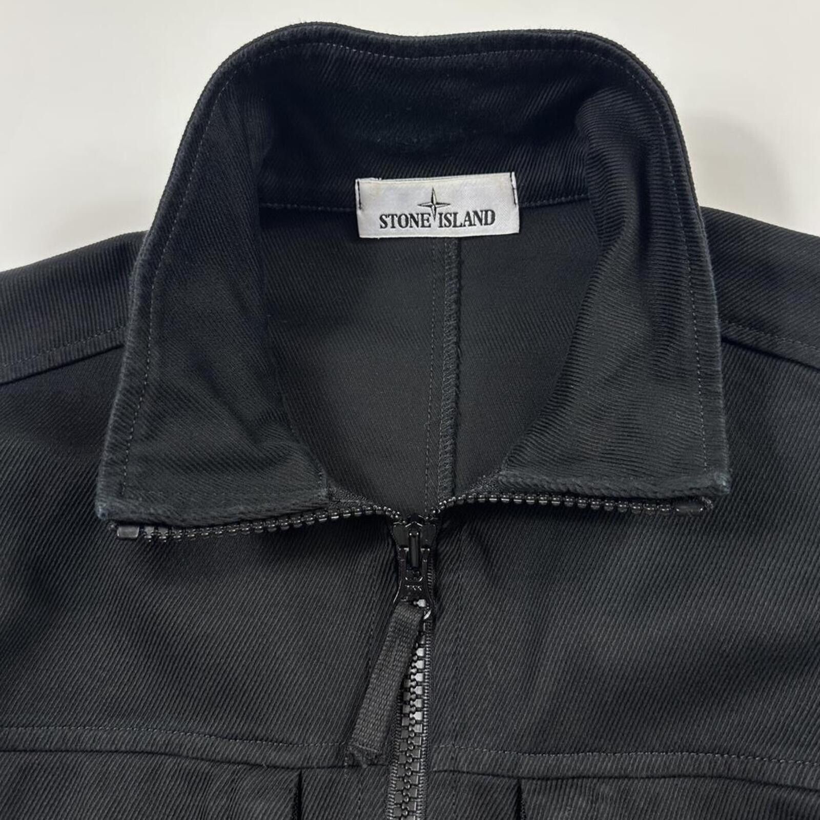 Stone Island Stone Island 3/4 Zip Smock Jacket Black Medium Size US M / EU 48-50 / 2 - 3 Thumbnail