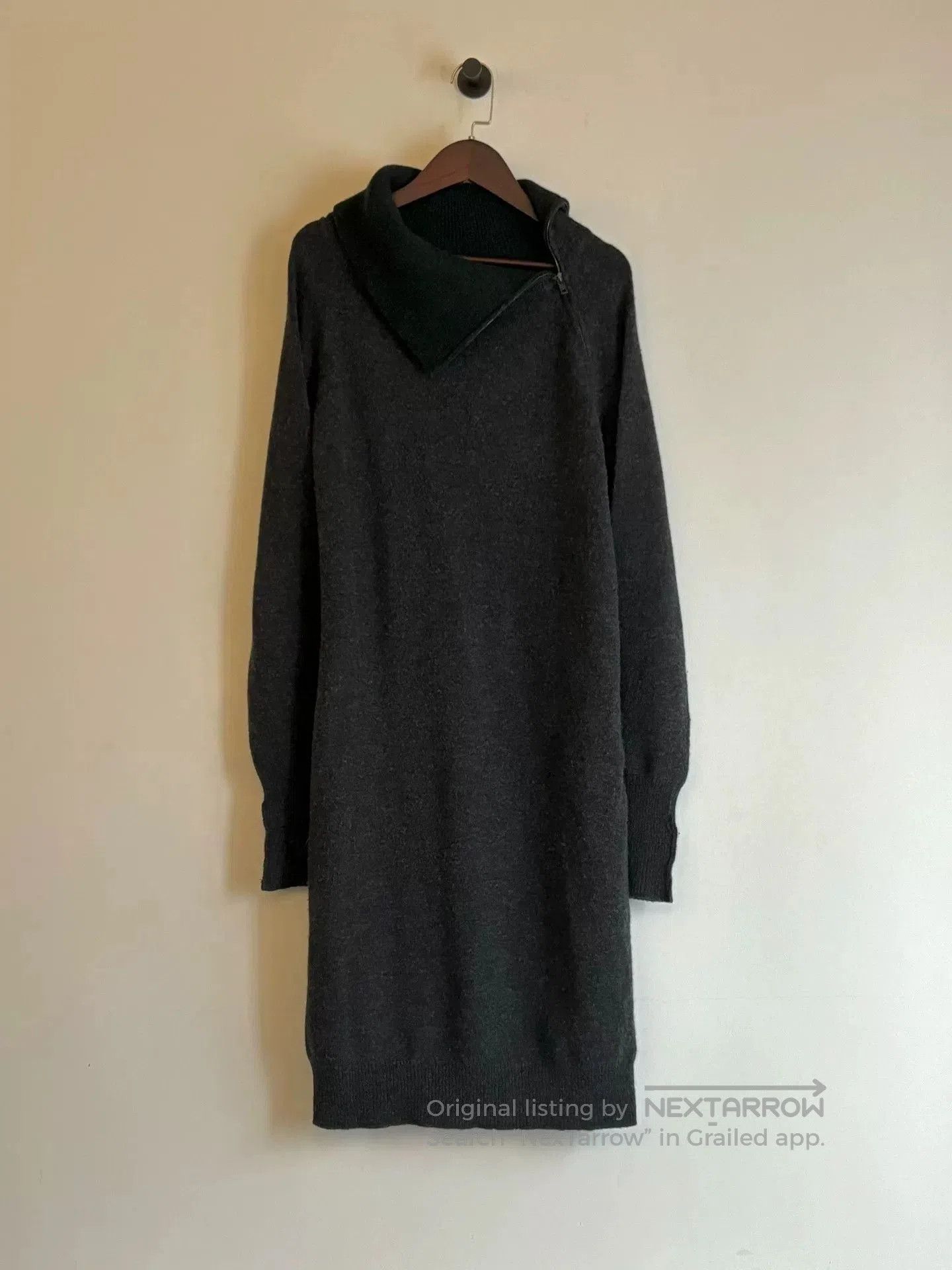 Maison Margiela Maison Martin Margiela Wool Zip Dress. Size XS / US 0-2 / IT 36-38 - 3 Thumbnail