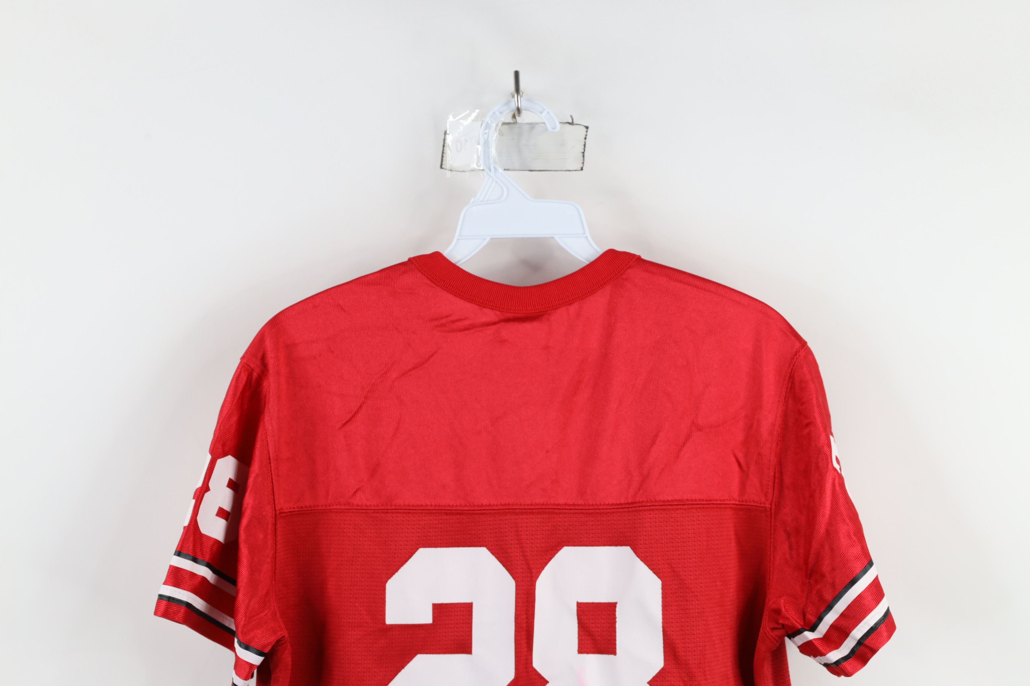 Nike × Vintage Vintage Nike Ohio State University Football Jersey Red Size L / US 10 / IT 46 - 16 Thumbnail