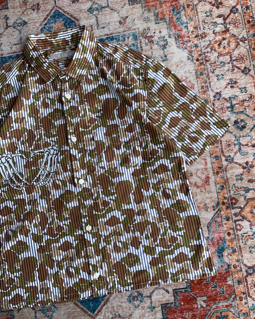 Other Military Camo boxy shirt rework Size US L / EU 52-54 / 3 - 4 Thumbnail
