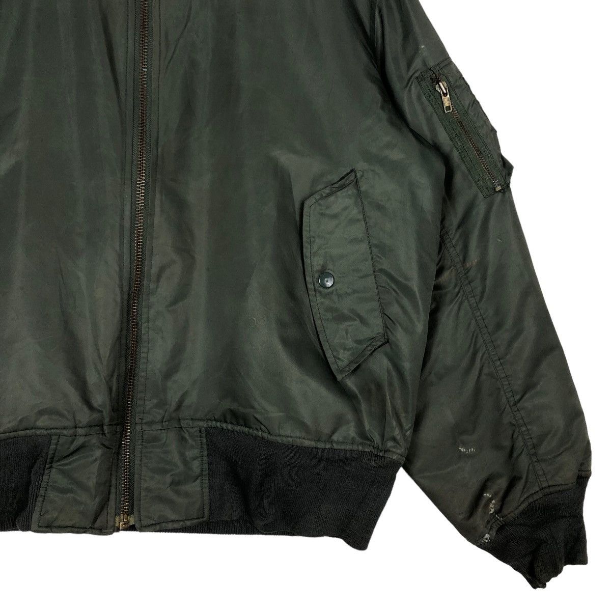 Japanese Brand 🔥Vtg Reversible Bomber Jacket Military Design Issey Miyake Size US M / EU 48-50 / 2 - 5 Thumbnail