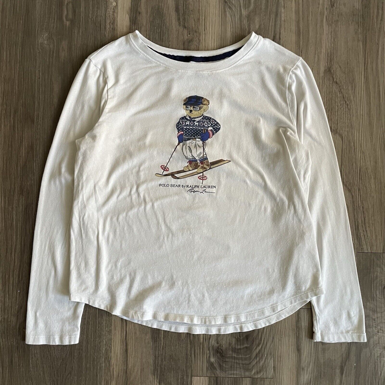 Polo Ralph Lauren Polo Ralph Lauren Ski Polo Bear T-Shirt Women's Size S Size S / US 4 / IT 40 - 1 Thumbnail