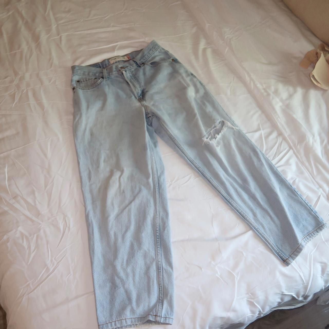 Levi's VINTAGE 560 light wash high waisted LEVI'S JEANS 👖 Size 30" / US 8 / IT 44 - 3 Thumbnail