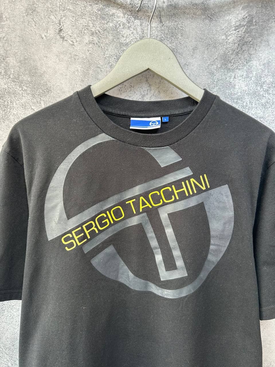 Sergio Tacchini Sergio Tacchini Vintage T-Shirt Big Logo Tee Size US L / EU 52-54 / 3 - 5 Thumbnail