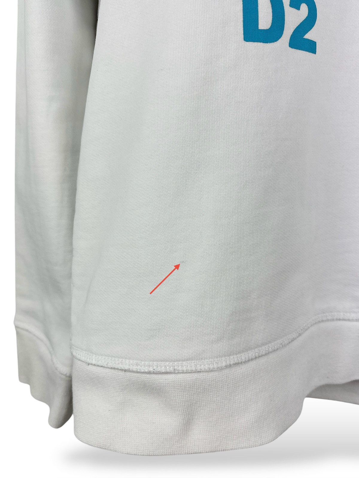 Dsquared2 Dsquared2 Men’s Rainbow Caten White Sweatshirt Graphic Print Size US M / EU 48-50 / 2 - 11 Thumbnail