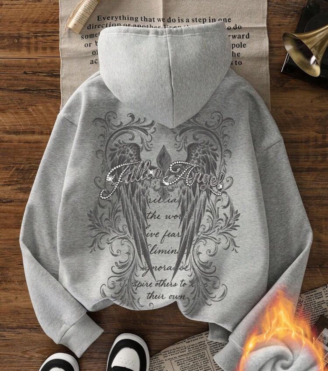 Other Y2k oversized hoodie Size ONE SIZE - 1 Thumbnail