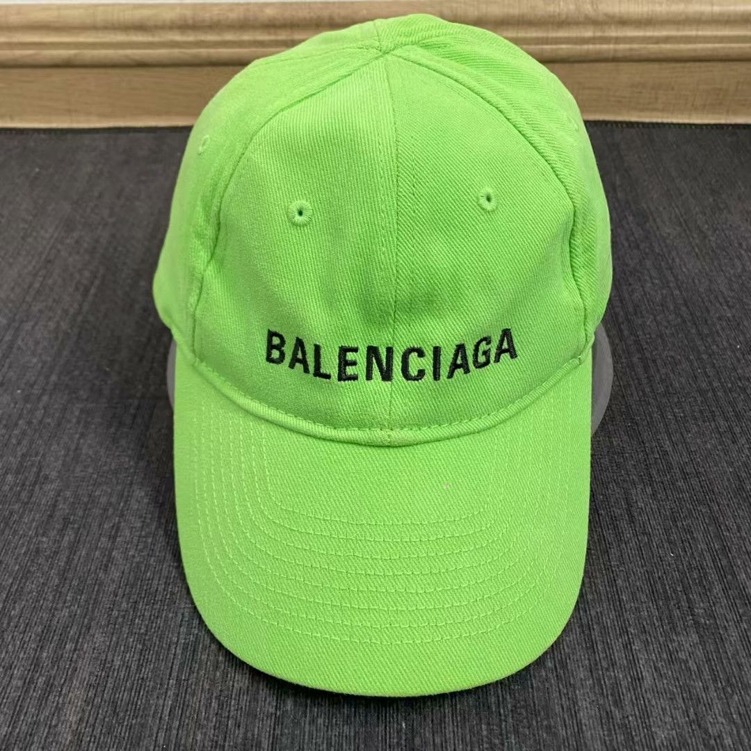 Balenciaga Balenciaga green apple logo baseball cap 2501-Nextarrow Size ONE SIZE - 1 Thumbnail