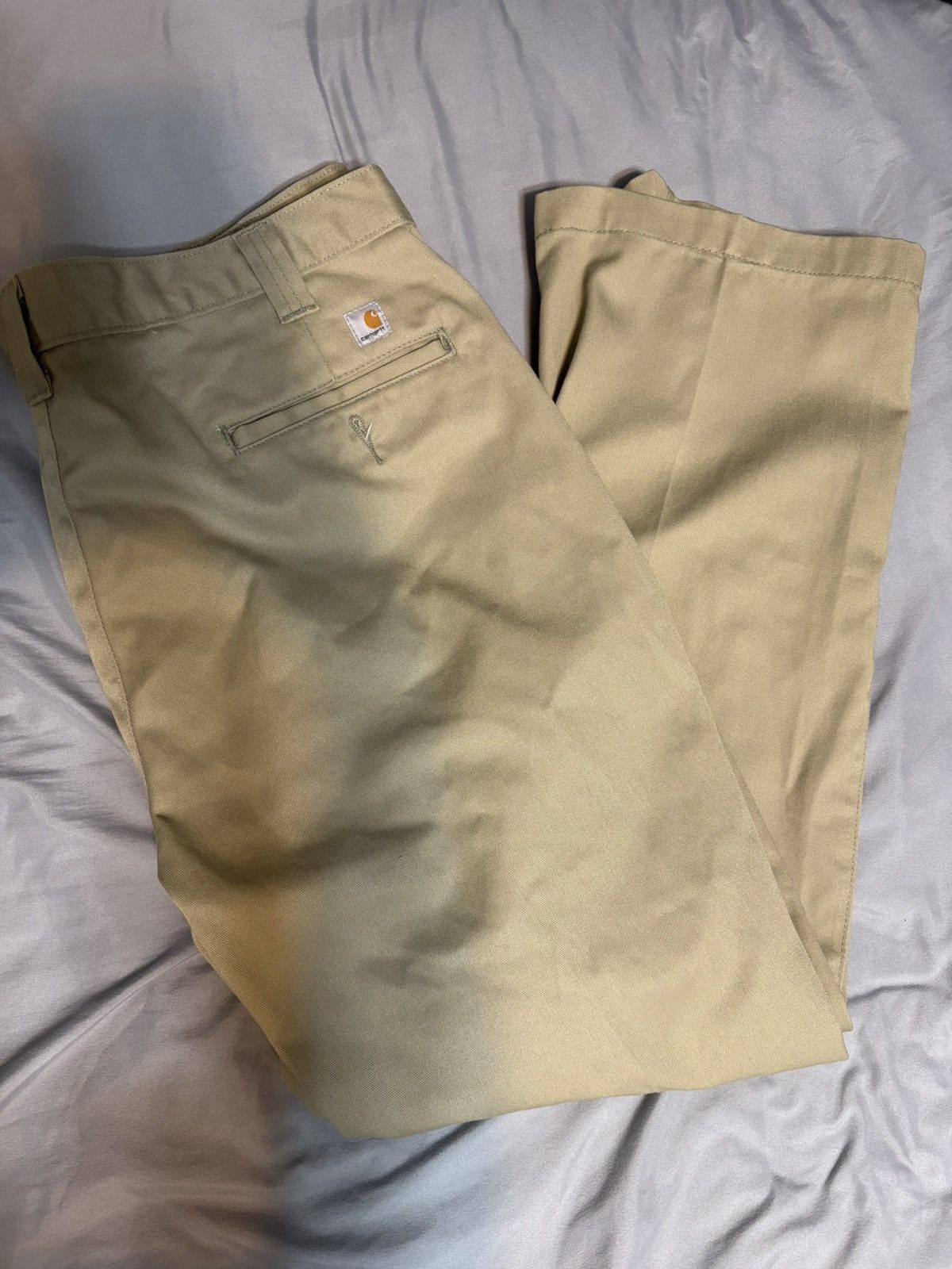 Carhartt Carhartt Men’s Khaki 40x30 Size US 40 / EU 56 - 1 Thumbnail