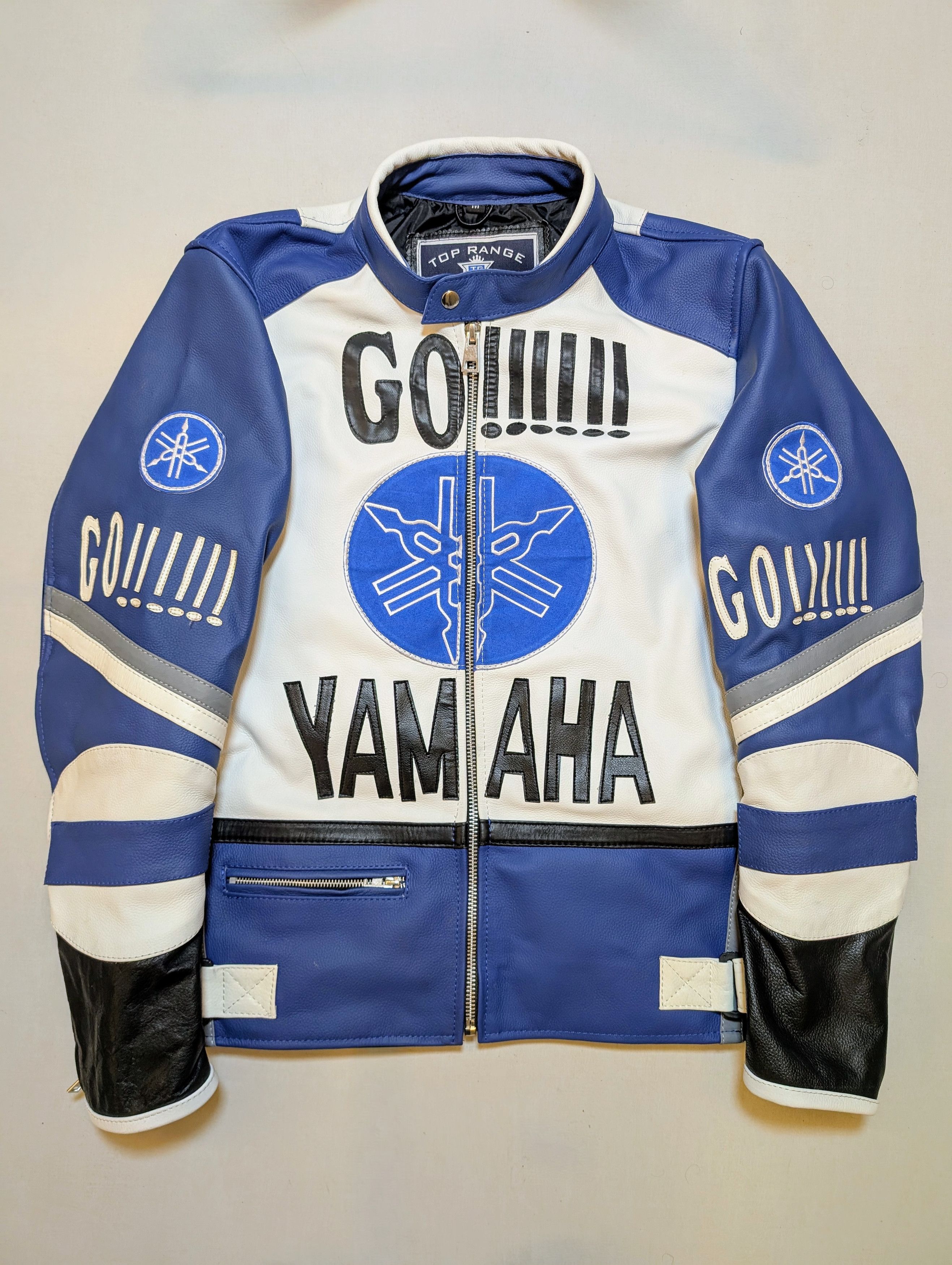 💥 YAMAHA 🔥 LEATHER JACKET Motorcycle Jacket