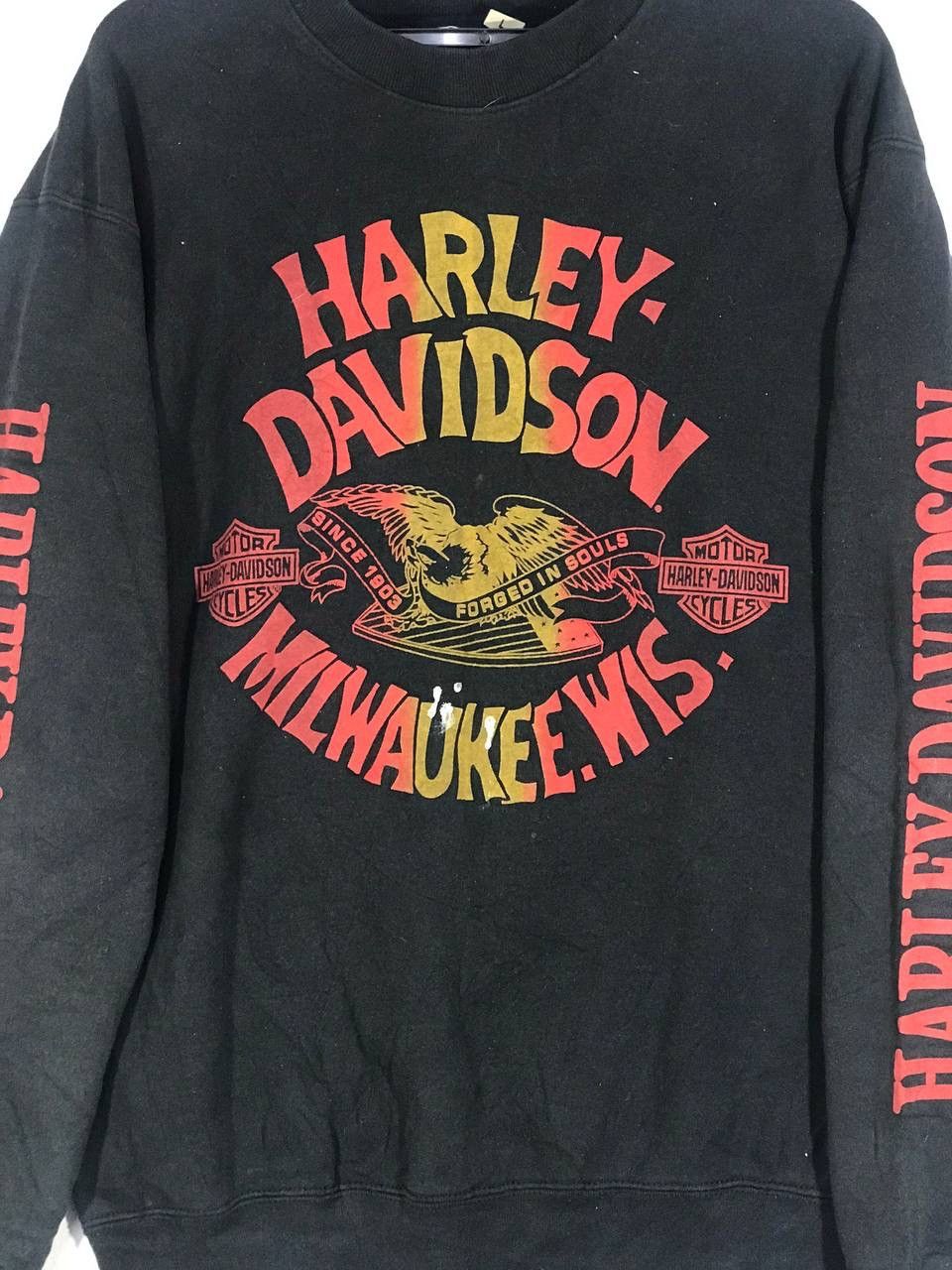 Vintage Vintage harley davidson 3d Size US L / EU 52-54 / 3 - 6 Thumbnail