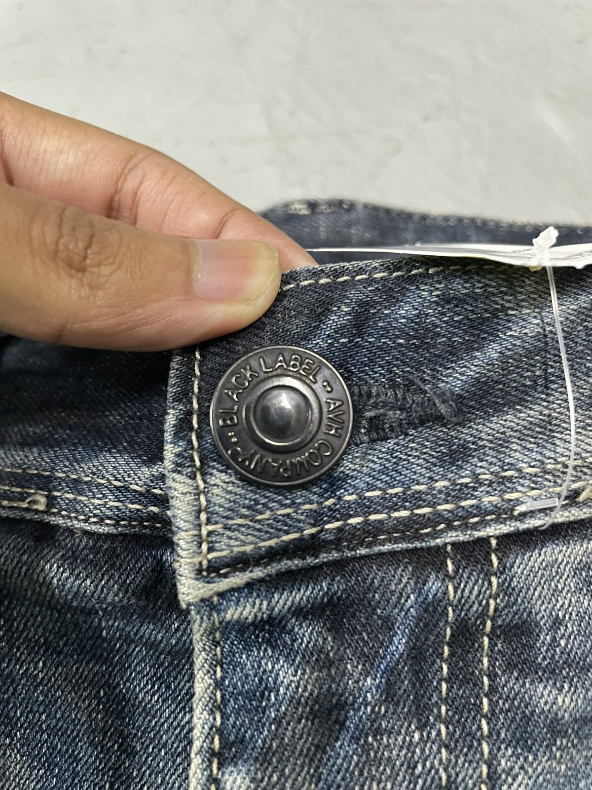 Black Label Black Label Distressed Denim Size US 35 - 3 Thumbnail